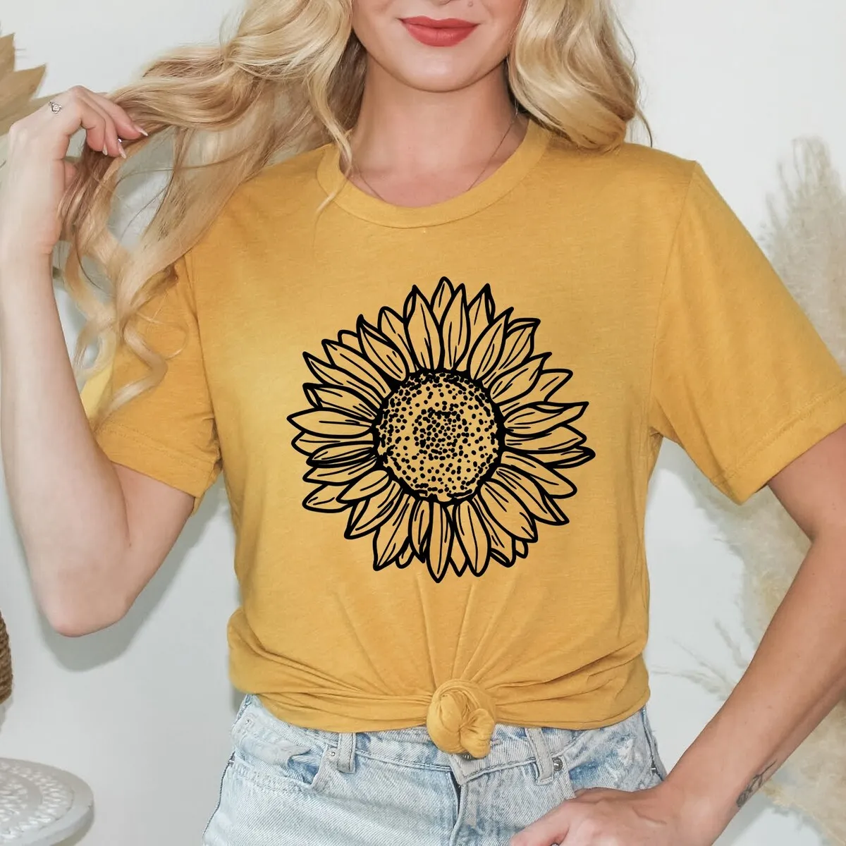 Sunflower Short Sleeve Tee sold by Zulily product image thumbnail 3