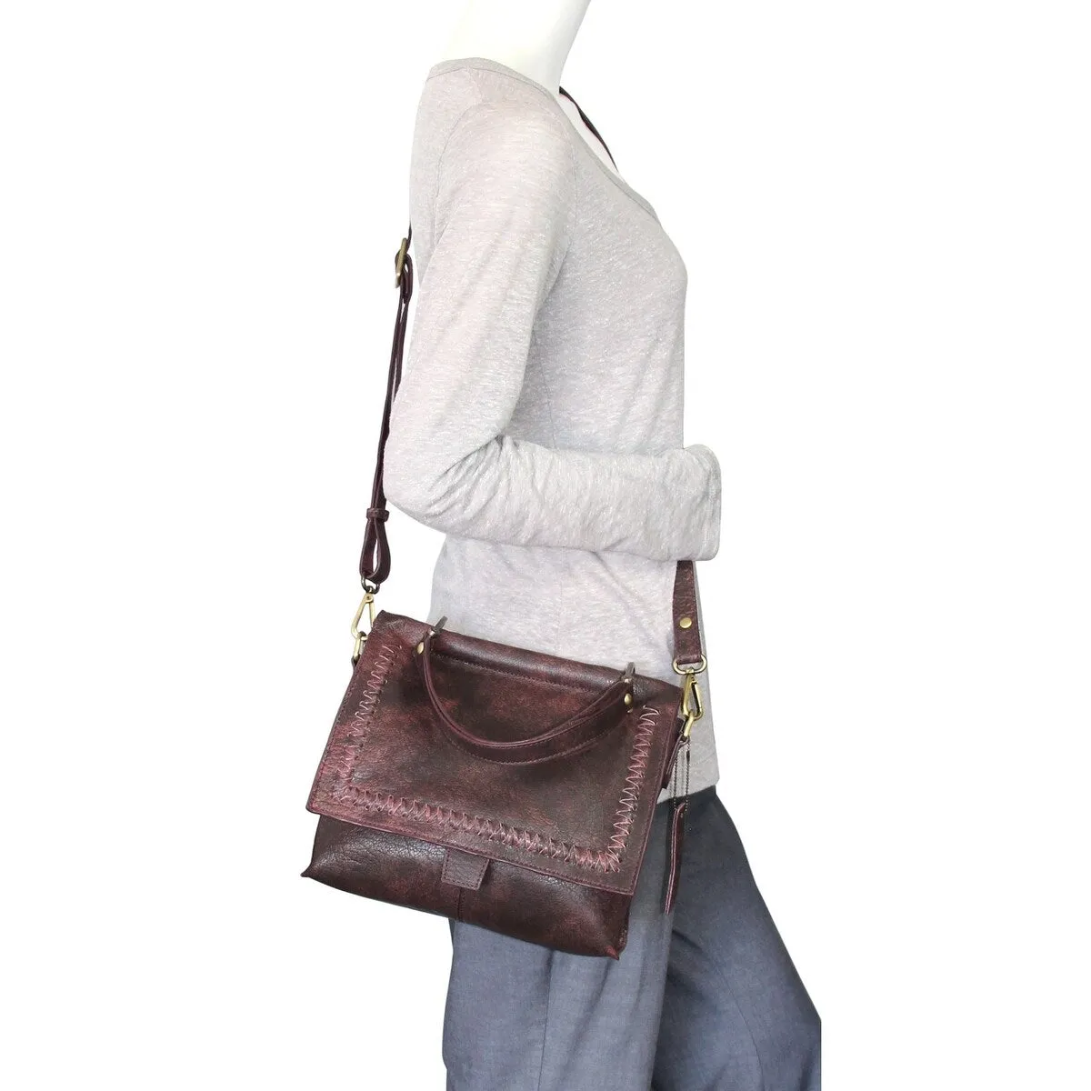 Nino Bossi Cleopatra Satchel sold by Zulily product image thumbnail 4