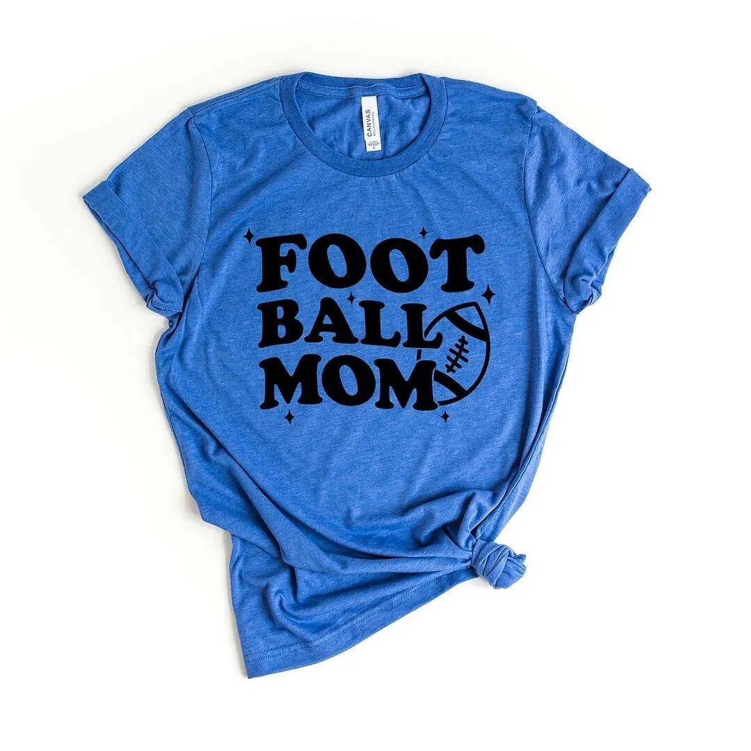 Football Mom Stars Short Sleeve Crewnneck Tee sold by Zulily product image thumbnail 2