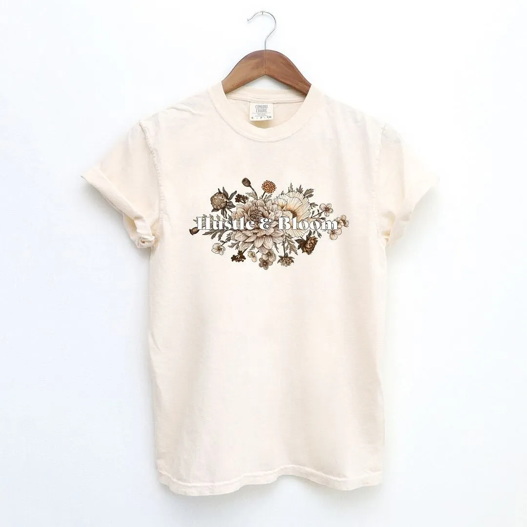 Hustle And Bloom Garment Dyed Tee sold by Zulily