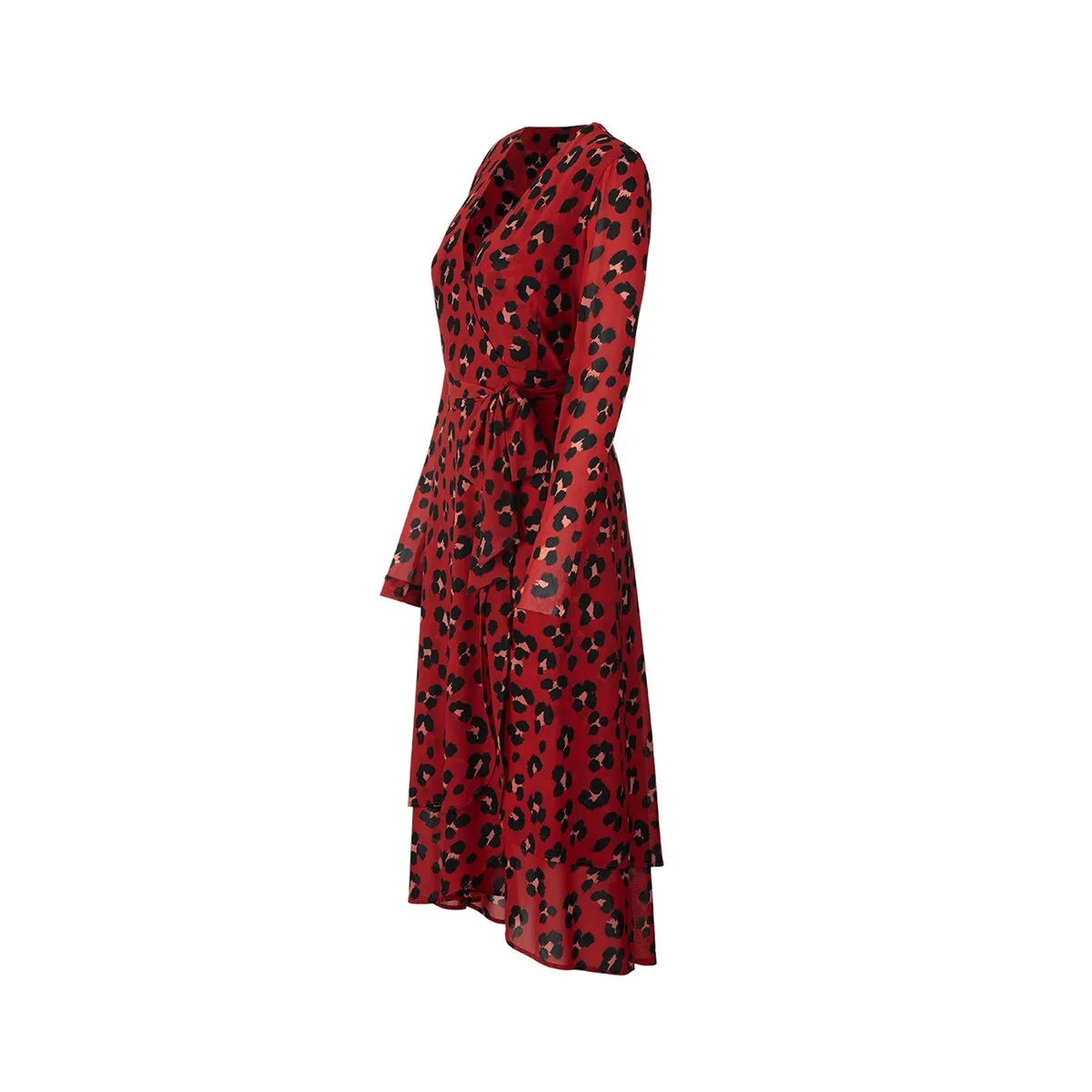 cabi Savage Skin Siren Wrap Dress sold by Zulily product image thumbnail 2