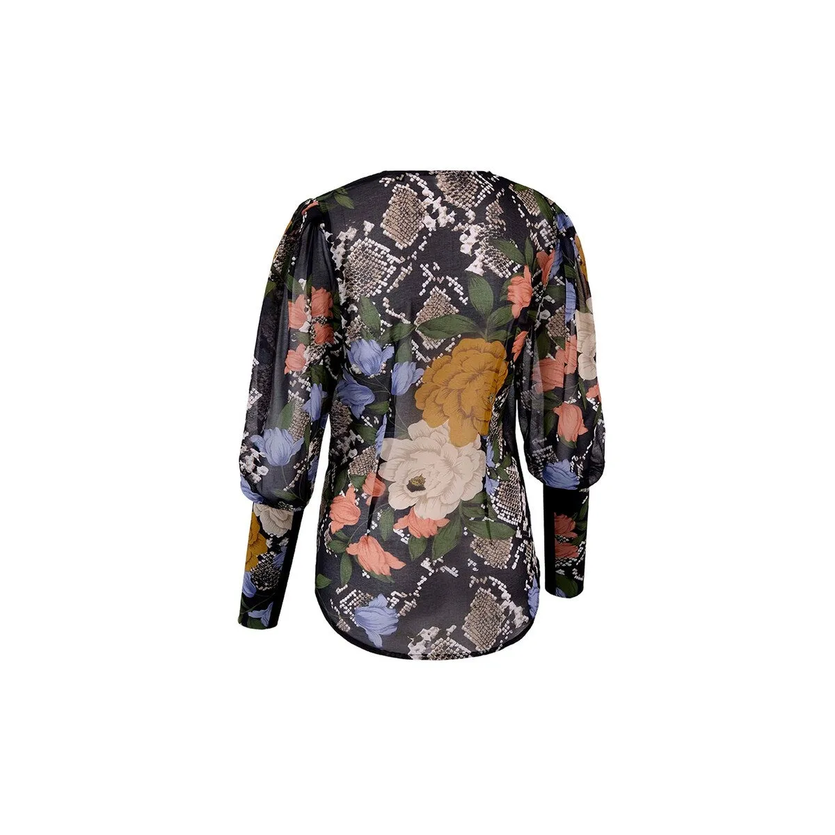 cabi Flynn Print Snake Charmer Blouse sold by Zulily product image thumbnail 3