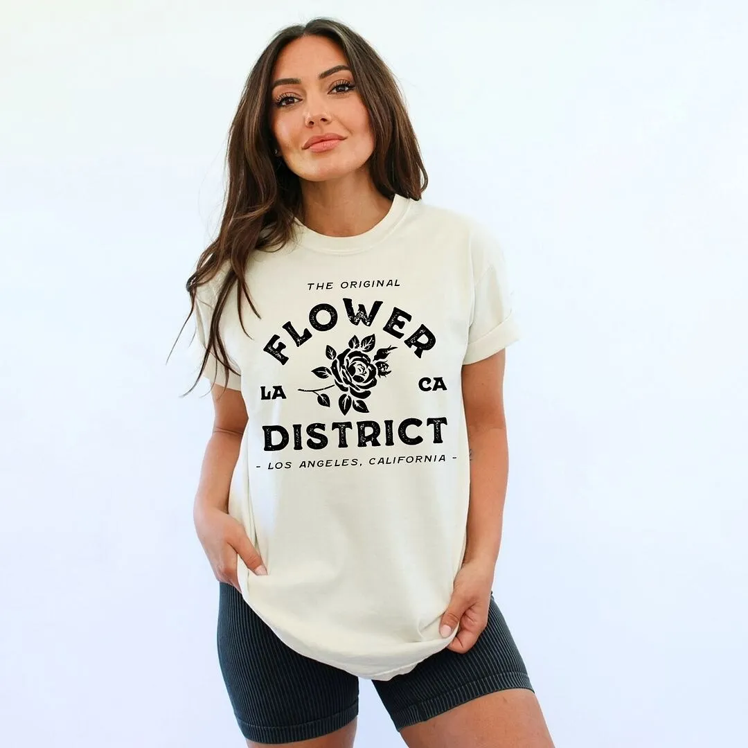 Flower District Garment Dyed Tee sold by Zulily product image thumbnail 3