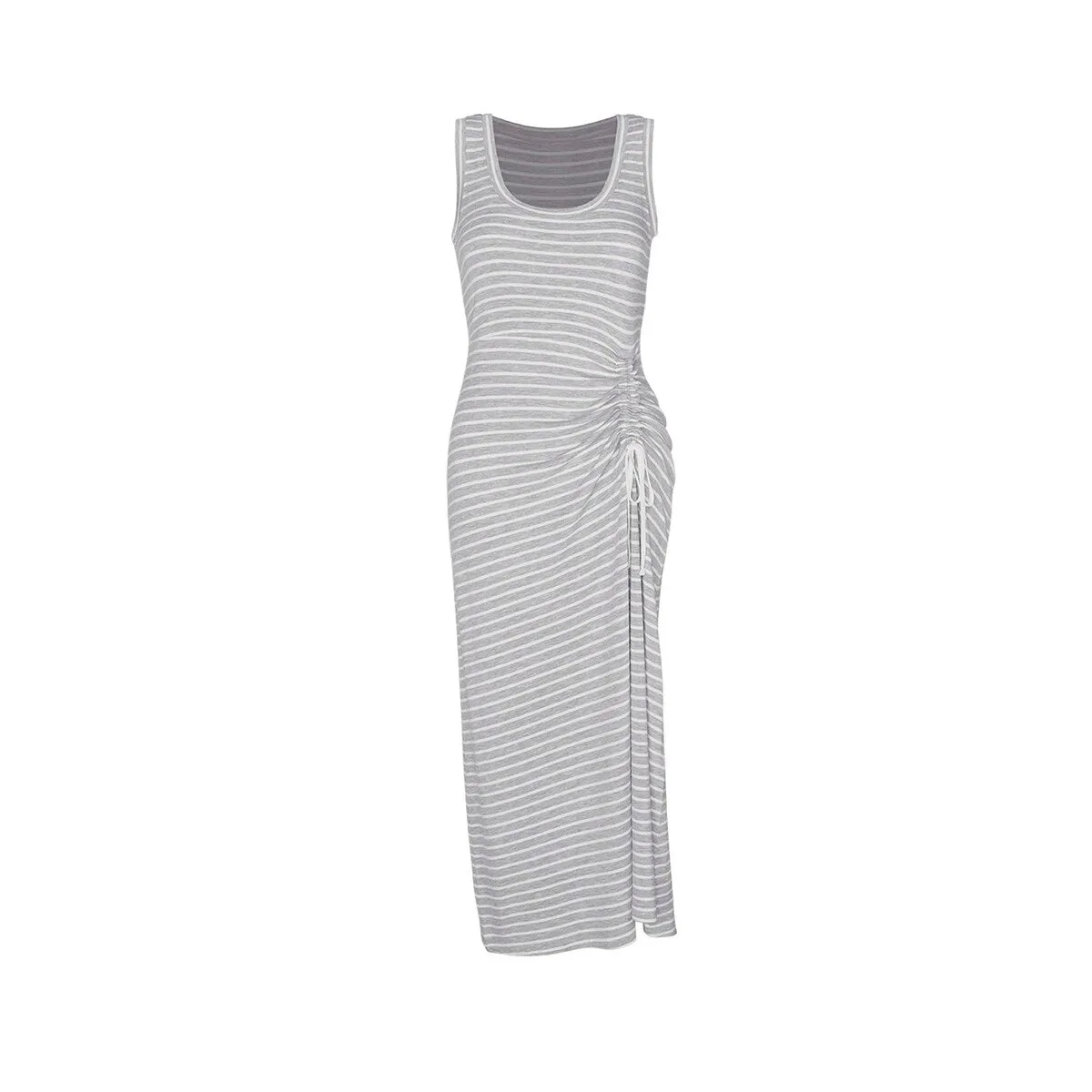 cabi Gray Stripe Stripe Easy Dress sold by Zulily