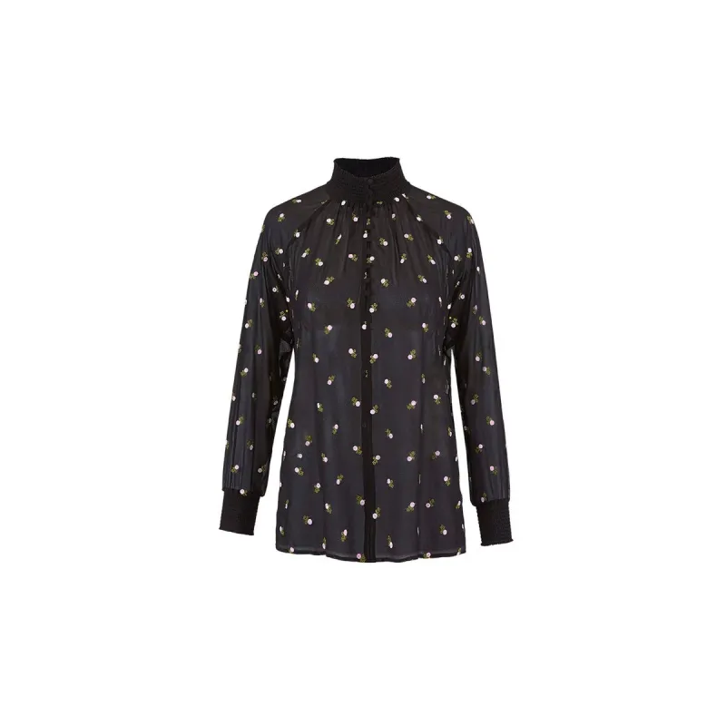 cabi Cotton Flower Embroidered Blouse sold by Zulily