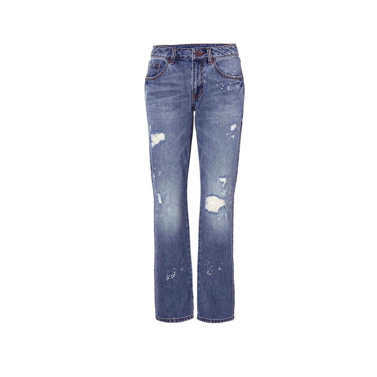 cabi Super Destructed Wash 100% Boyfriend Jean sold by Zulily