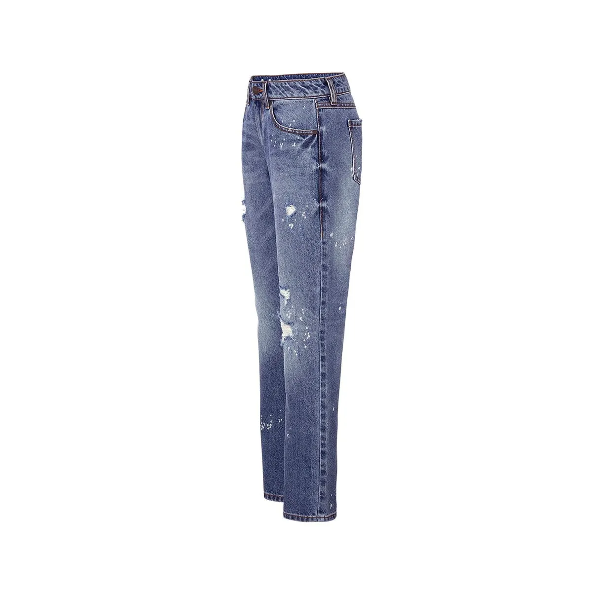 cabi Super Destructed Wash 100% Boyfriend Jean sold by Zulily product image thumbnail 2