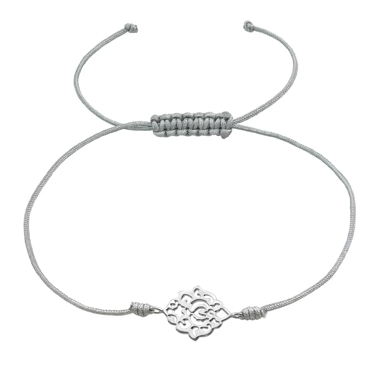 Grey Adjustable Sterling Silver Filigree Bracelet sold by Zulily