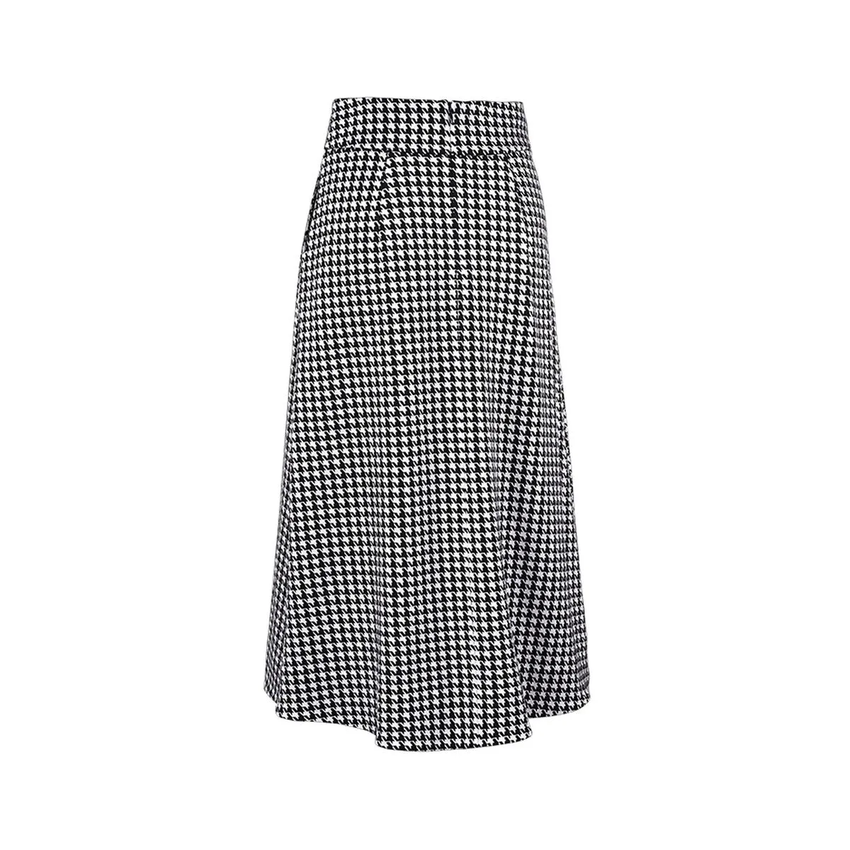 cabi Black and White Houndstooth Skirt sold by Zulily product image thumbnail 3