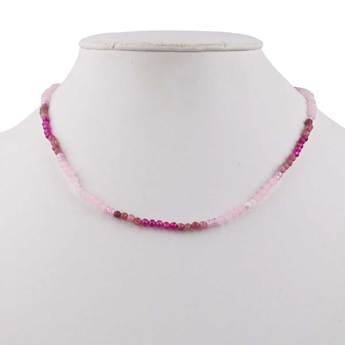 18K Gold Plated Multi Gemstone Bead Necklace sold by Zulily product image thumbnail 2