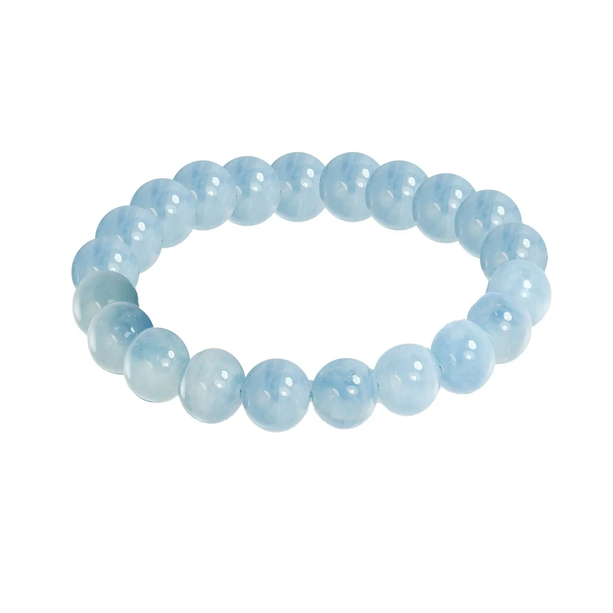 8MM Aquamarine Stretch Bracelet sold by Zulily