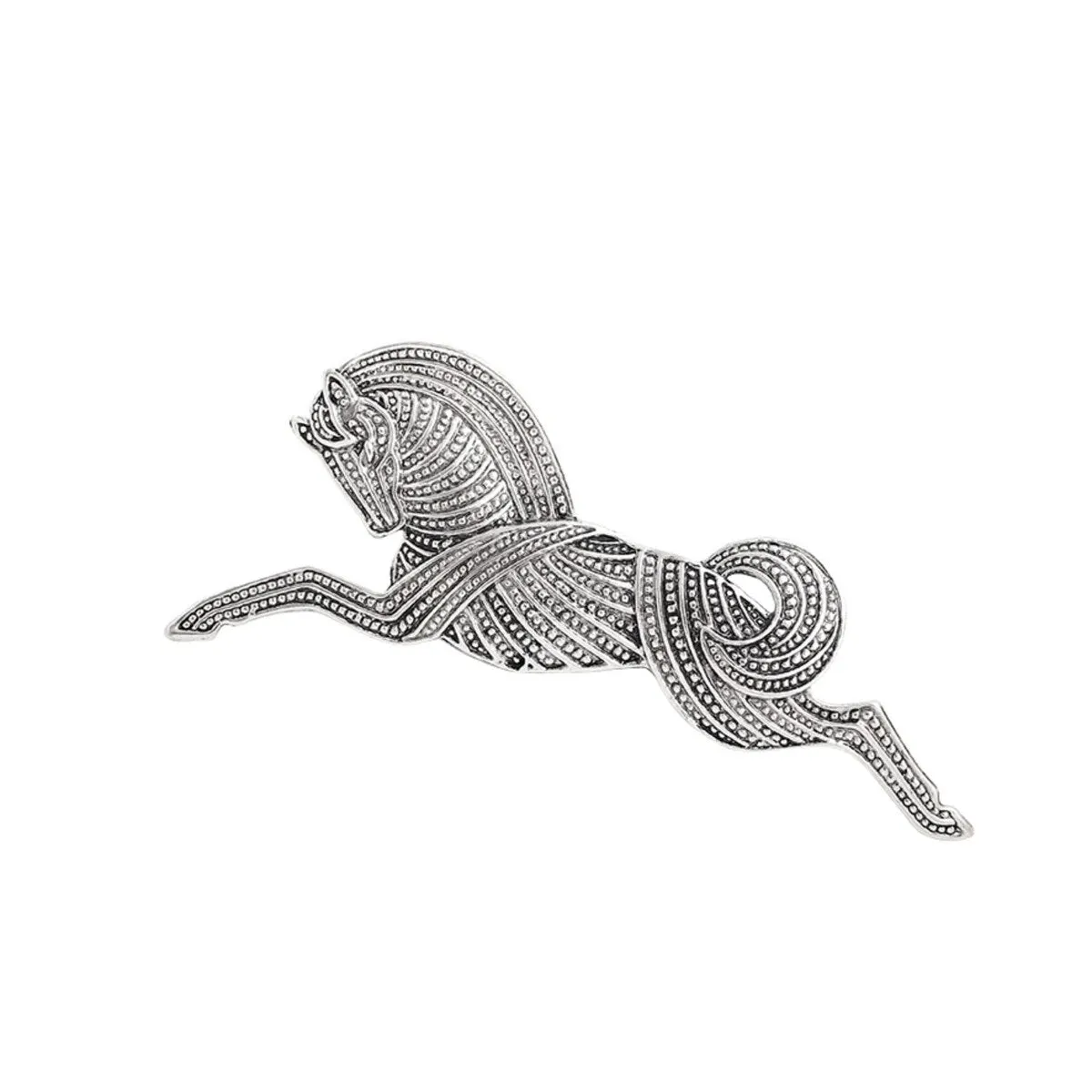 Silver Horse Brooch sold by Zulily