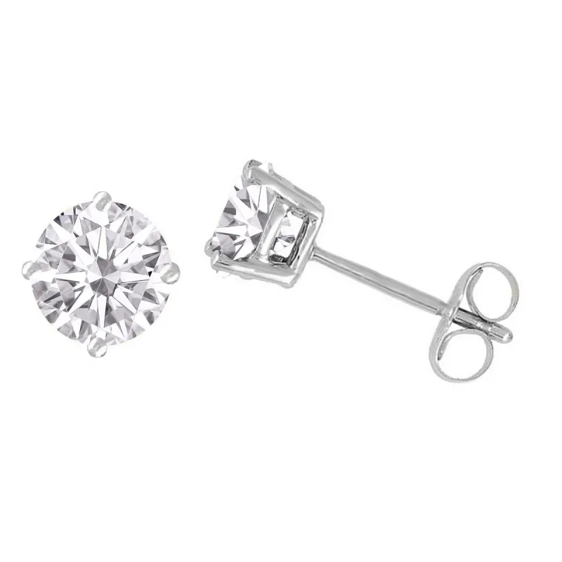 1CT Lab Grown Diamond Sterling Silver Stud Earrings sold by Zulily