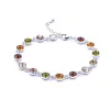callura Timeless Crystal Tennis Comfort fit Bracelet with extension sold by Zulily