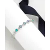 callura Timeless Crystal Tennis Comfort fit Bracelet with extension sold by Zulily