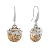 callura Elegant Spring Drop Crystal Earrings sold by Zulily