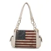 Alaina Printed Flag Shoulder Bag sold by Zulily