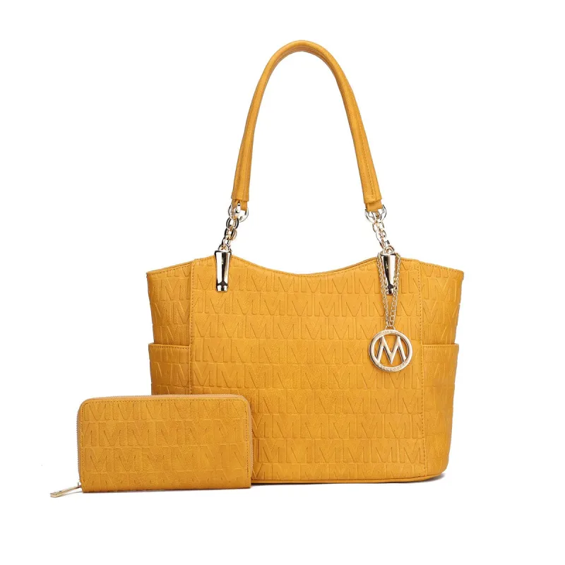 Allison Signature Tote Bag and Wallet Set sold by Zulily