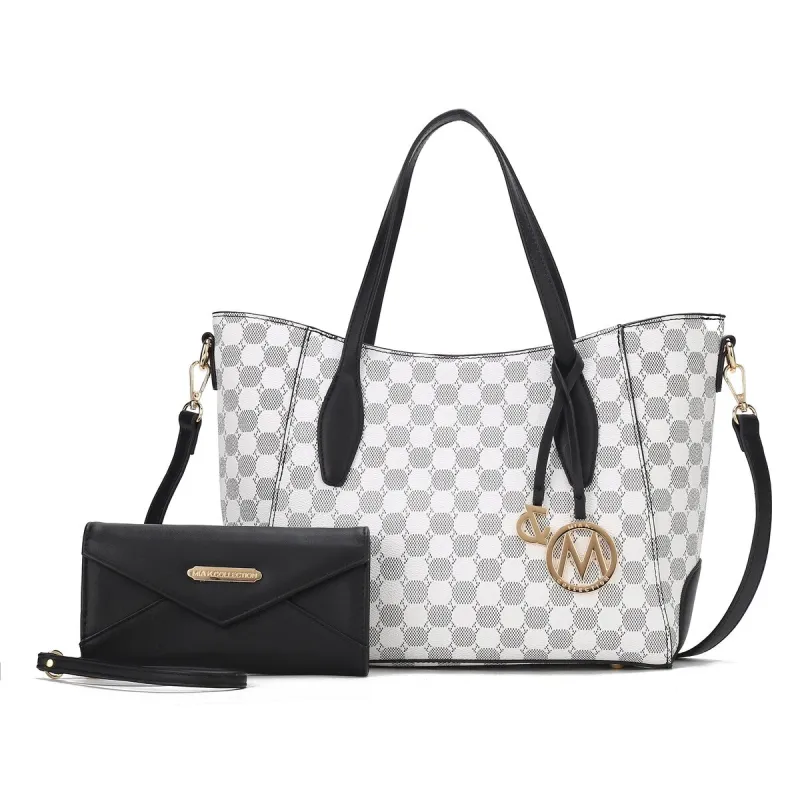 Gianna Tote Bag and Wallet Set sold by Zulily