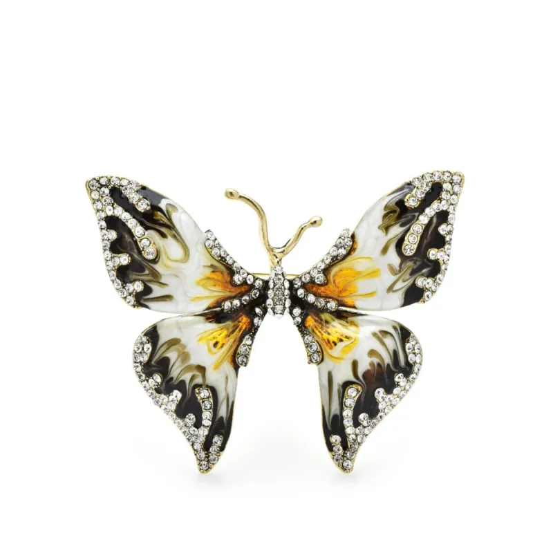 Don't AsK Enamel Statement Butterfly Brooch sold by Zulily