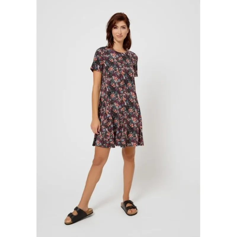 Leota Women's Serenity In Confetti Floral Dress Purple sold by Zulily
