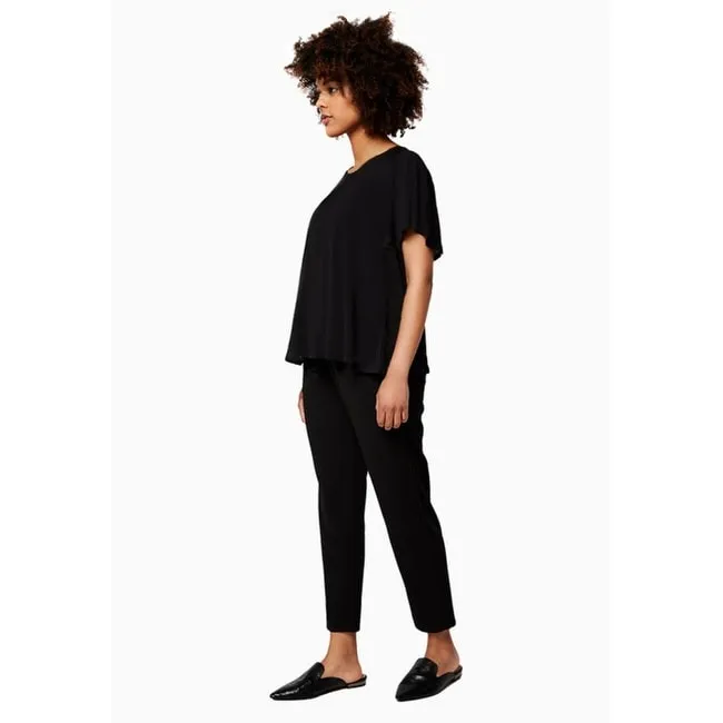 Leota Women's Abby Essential Jersey Top Black sold by Zulily product image thumbnail 3