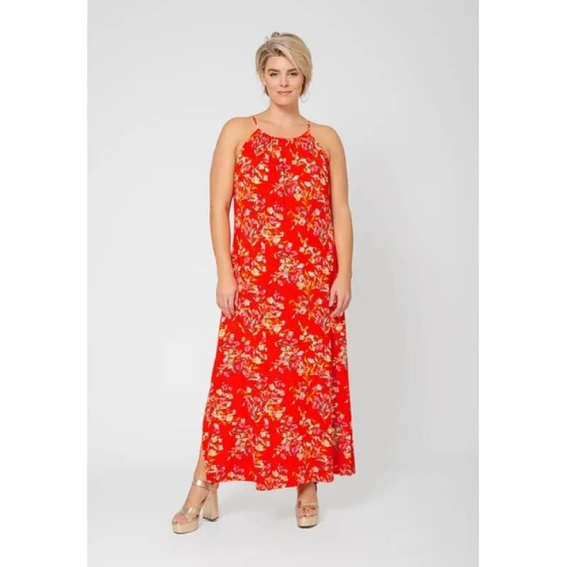 Leota Women's Cameron Floral Maxi Dress Pink Size 3X sold by Zulily