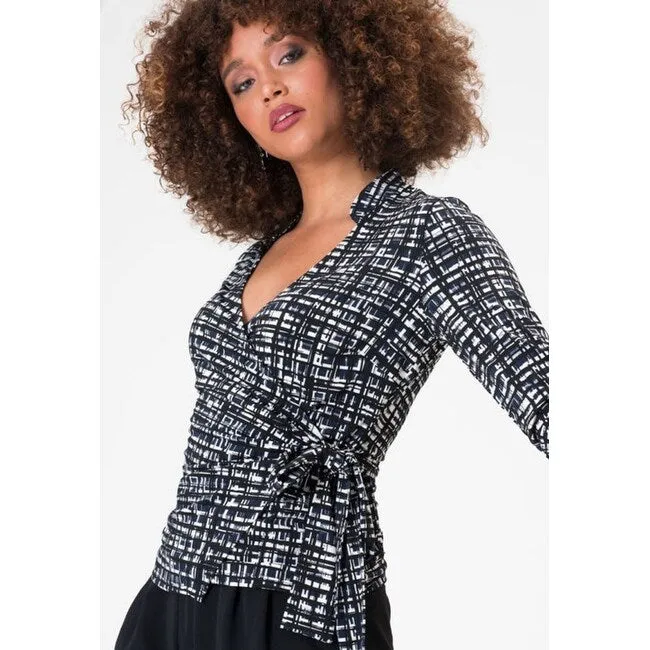 Leota Women's Gabrielle Tunic Black sold by Zulily