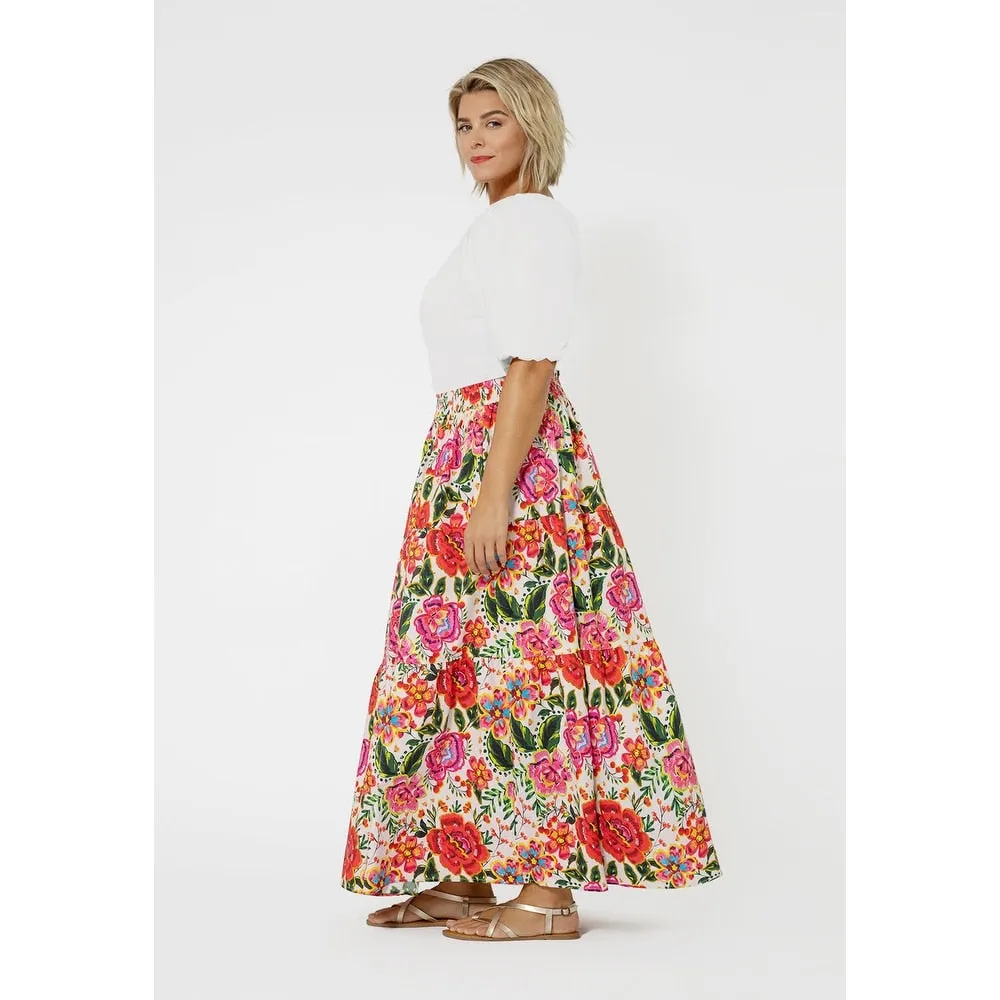 Leota Women's Maxi Evelyn Skirt Red sold by Zulily product image thumbnail 2