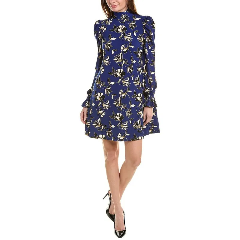 Leota Women's Blanca Midi Dress Blue Size Large sold by Zulily