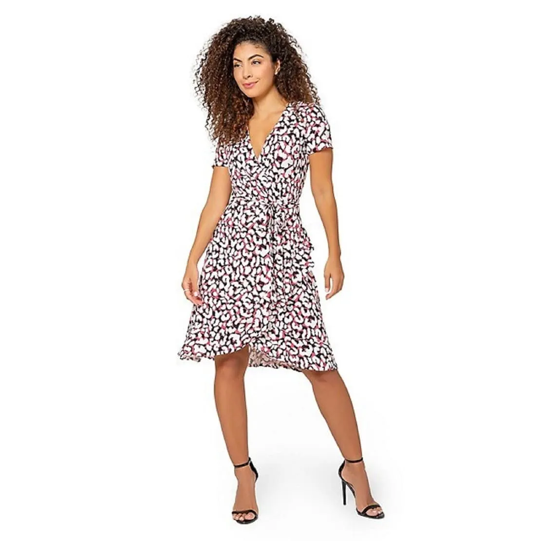 Leota Women's Brandy Dress In Brushstroke Leopard Fruit sold by Zulily product image thumbnail 5