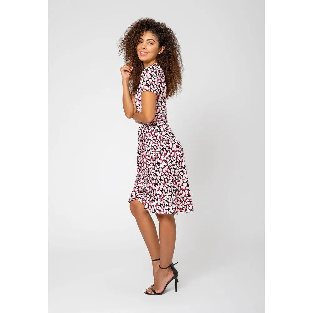 Leota Women's Brandy Dress In Brushstroke Leopard Fruit sold by Zulily product image thumbnail 3