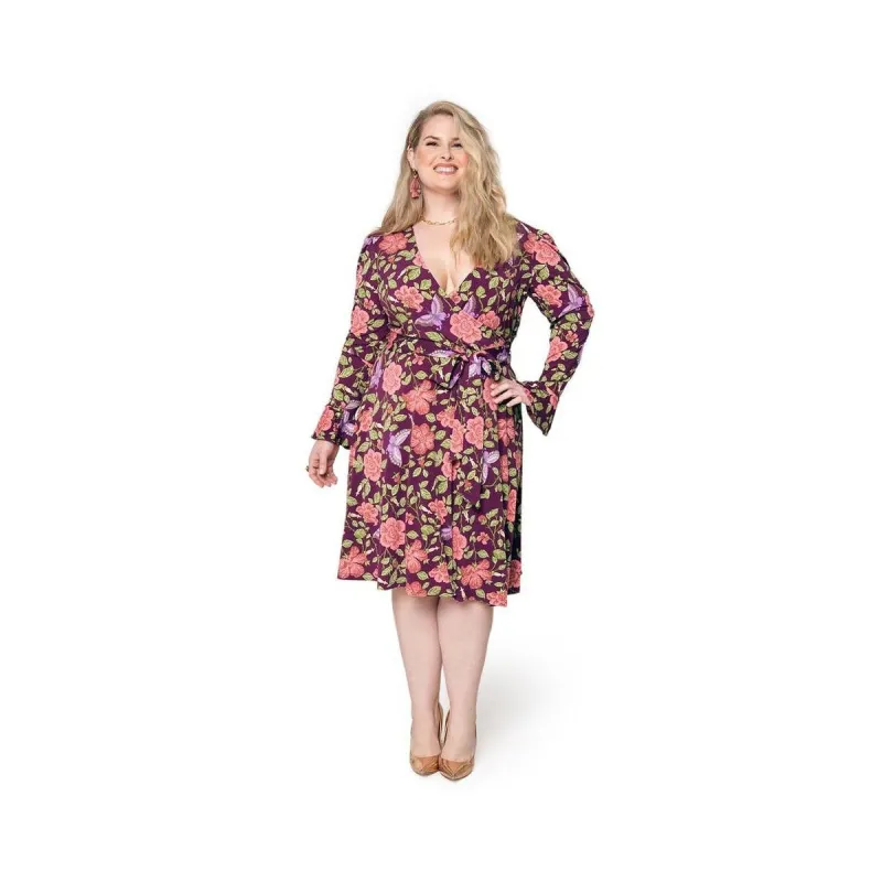 Leota Women's Rosalia Dress Red Size 3X sold by Zulily