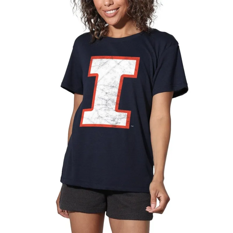 University of Illinois Primary Logo Women's Loose T Shirt sold by Zulily
