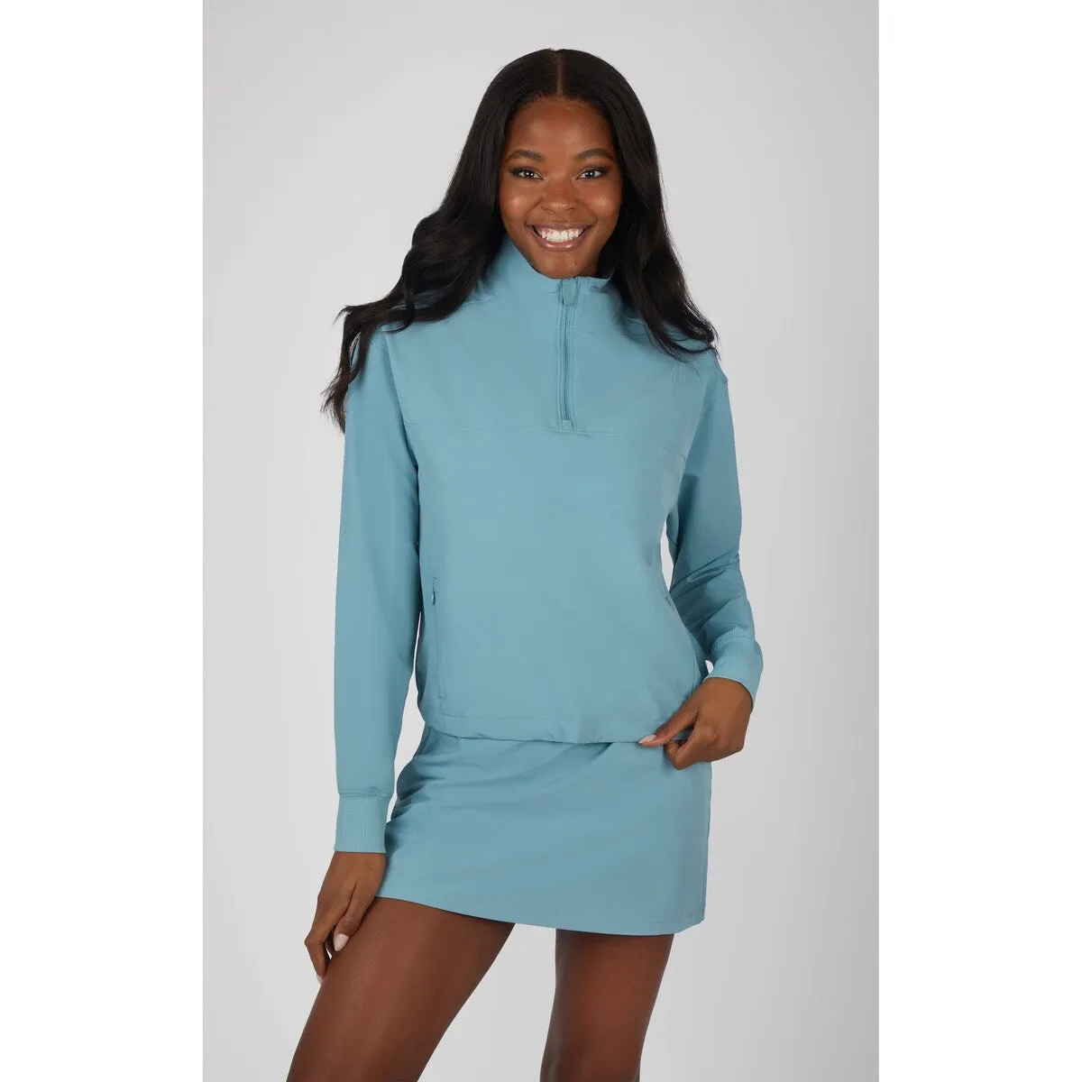 Yogalicious Citylite Hailey Half Zip sold by Zulily product image thumbnail 4