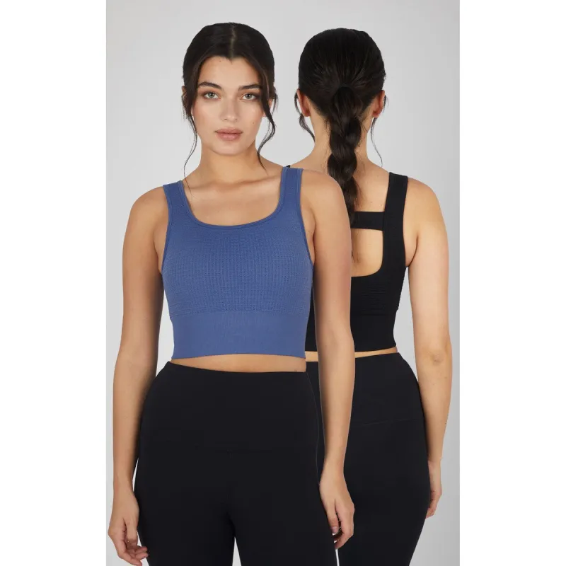 Yogalicious Waffle Seamless Melanie Bra 2 Pack sold by Zulily