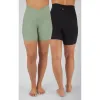 Yogalicious Rib Crossover Bike Short and Rib Everyday Basic Bike Short sold by Zulily