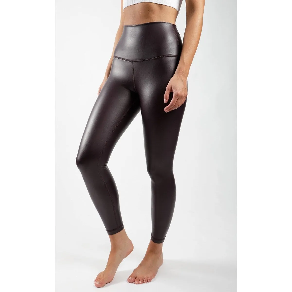 90 Degree By Reflex Faux Leather Brushed Inside Basic Ankle sold by Zulily