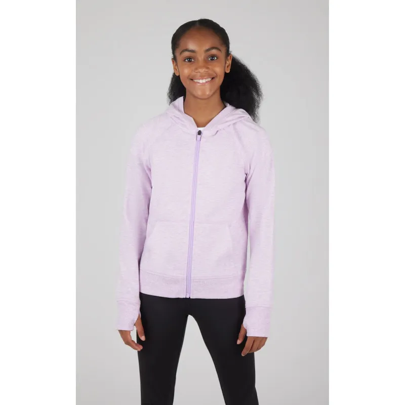 Yogalicious Girls Brushed Inside Hoodie Jacket sold by Zulily
