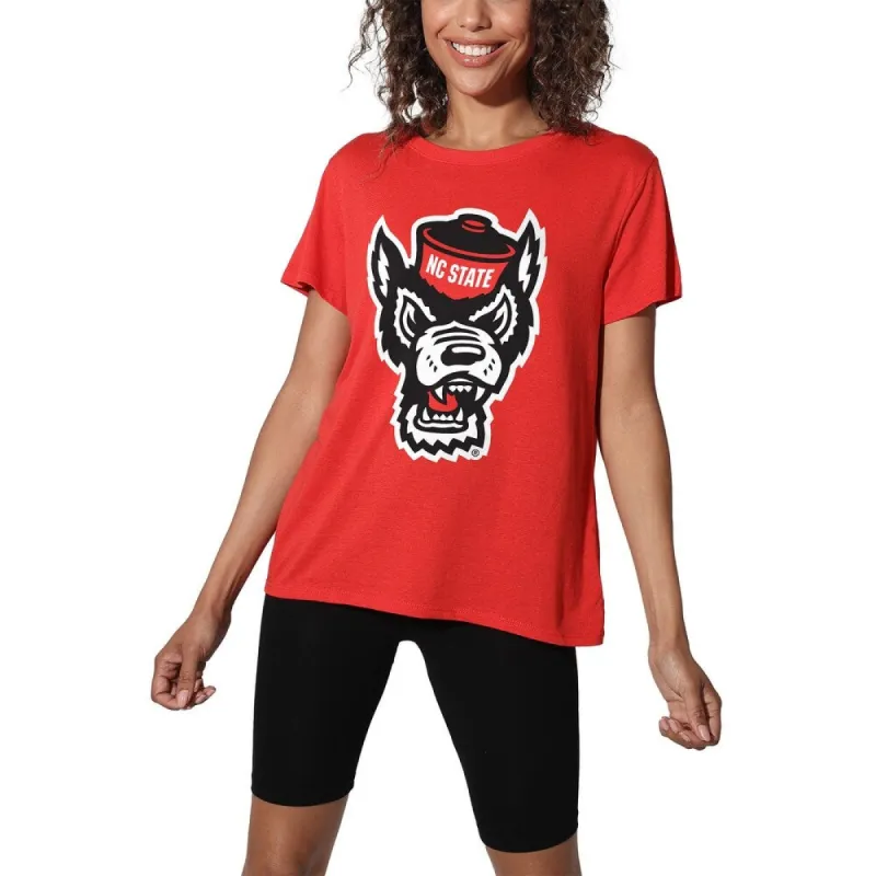North Carolina State University Traditional Loose Women's Tri-Blend Short Sleeve T-Shirt sold by Zulily