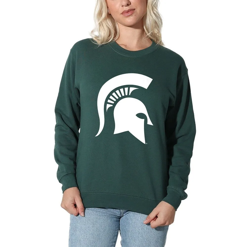 Michigan State University Traditional Willow Women's Long Sleeve Fleece Sweatshirt sold by Zulily