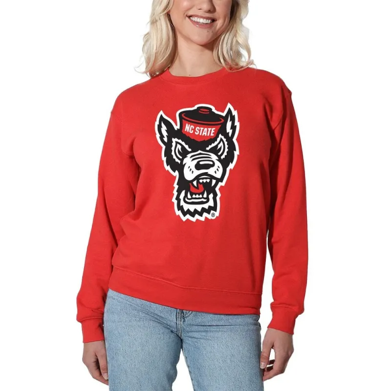 North Carolina State University Traditional Willow Women's Long Sleeve Fleece Sweatshirt sold by Zulily
