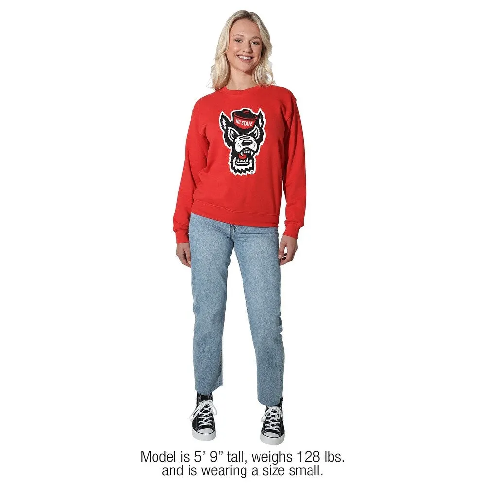 North Carolina State University Traditional Willow Women's Long Sleeve Fleece Sweatshirt sold by Zulily product image thumbnail 2