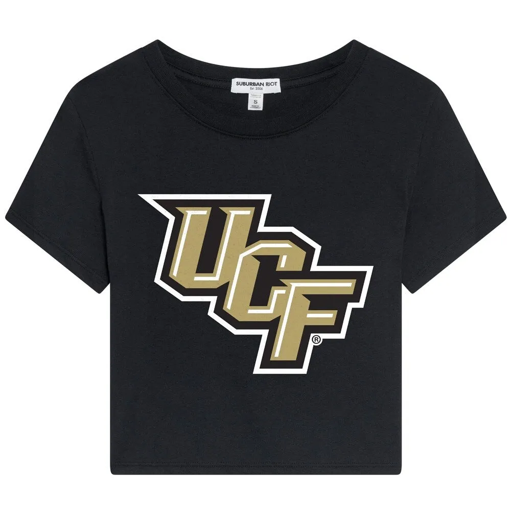University of Central Florida Traditional Women's Short Sleeve Crop Top sold by Zulily product image thumbnail 2