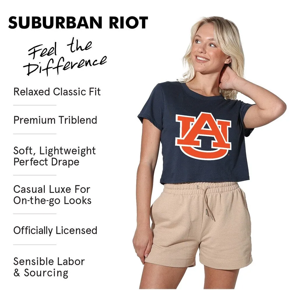 Auburn University Traditional Women's Short Sleeve Crop Top sold by Zulily product image thumbnail 5