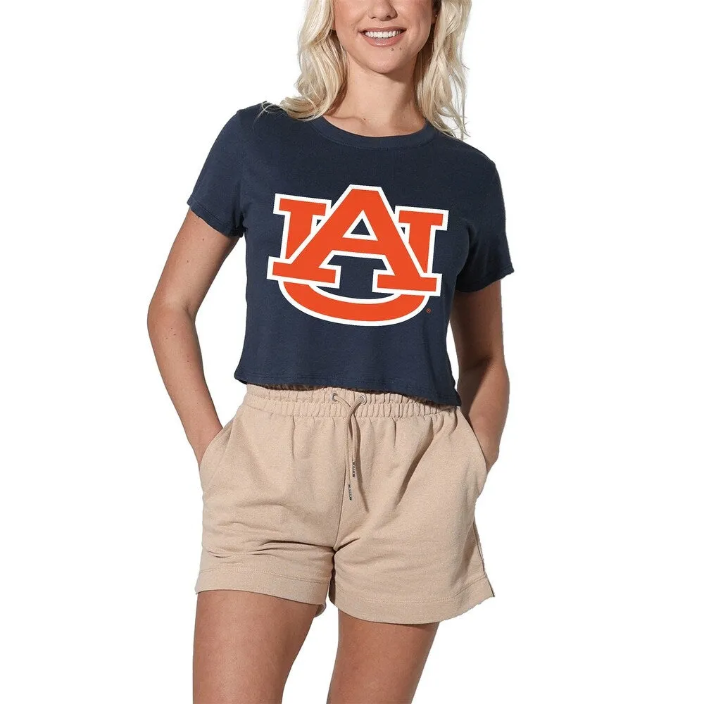 Auburn University Traditional Women's Short Sleeve Crop Top sold by Zulily