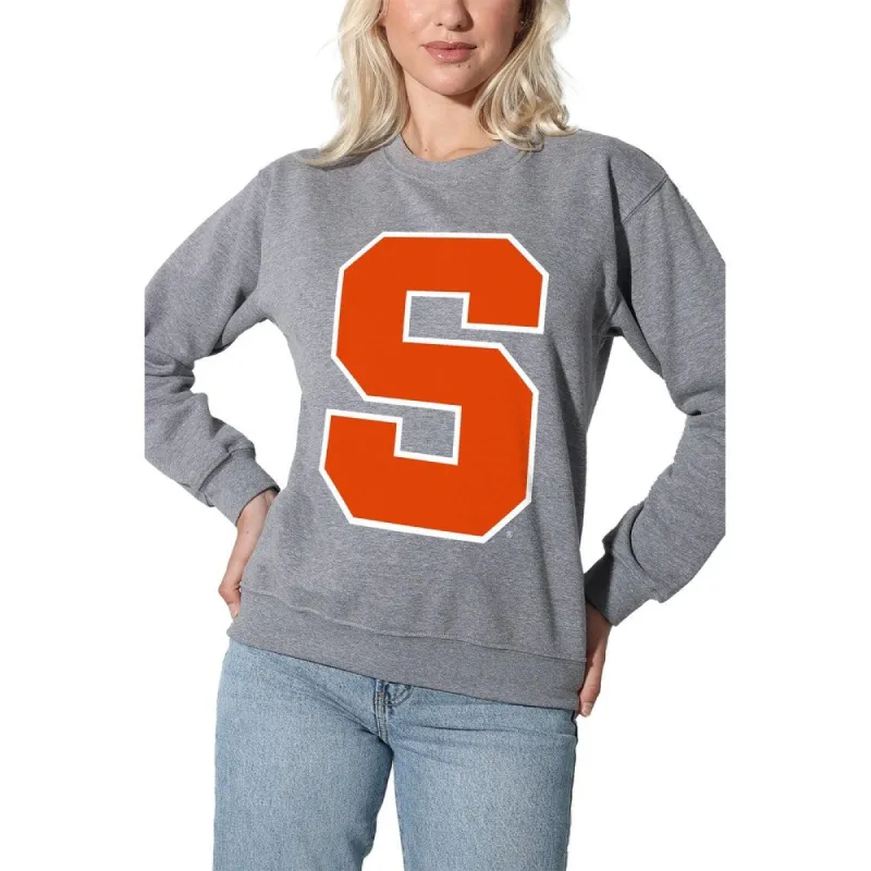 Syracuse University Traditional Willow Women's Long Sleeve Fleece Sweatshirt sold by Zulily