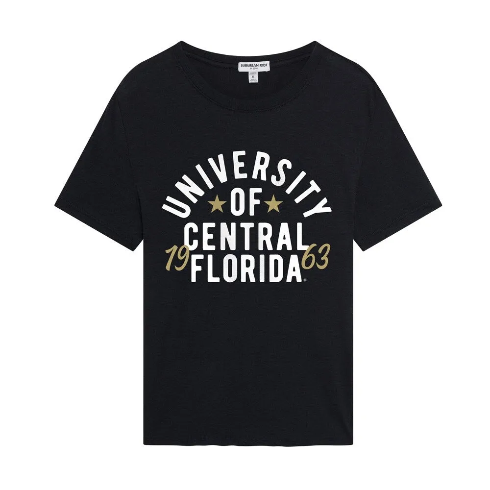 University of Central Florida Classic Script Loose Women's Tri-Blend Short Sleeve T-Shirt sold by Zulily product image thumbnail 5