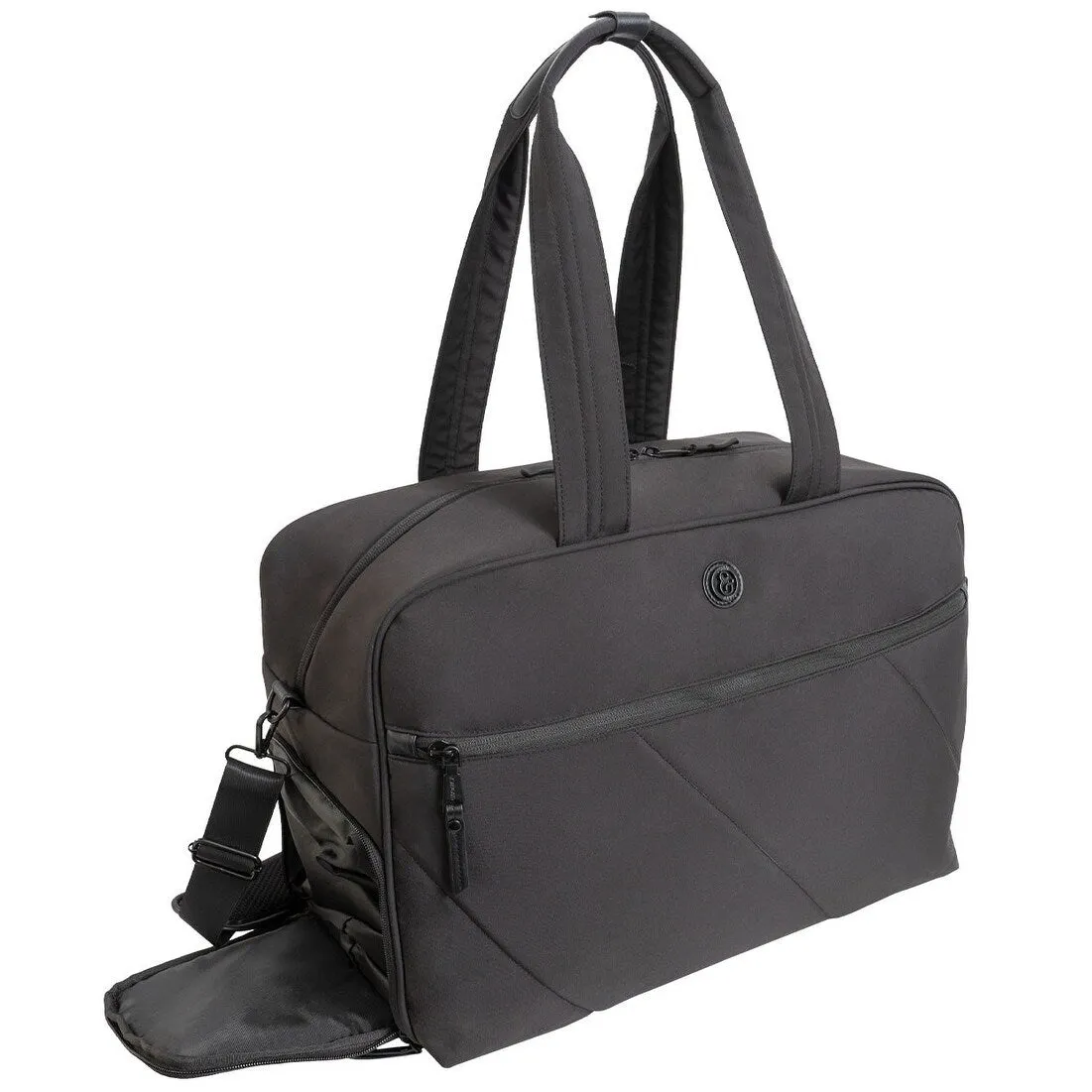 Joan & David Shoe Pocket Sport Quilted Nylon Duffel sold by Zulily