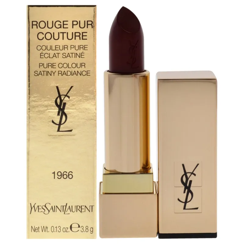 Rouge Pur Couture Satin Lipstick - 1966 Rouge Libre 0.13oz by Yves Saint Laurent for Women - 1966 Rouge Libre - 0.13 oz sold by Zulily